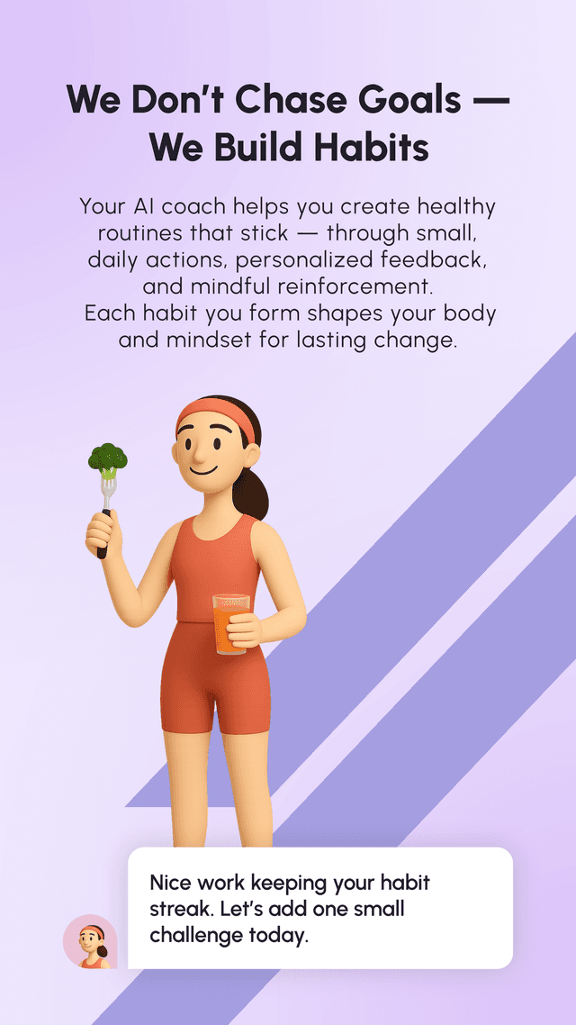 Build healthy habits