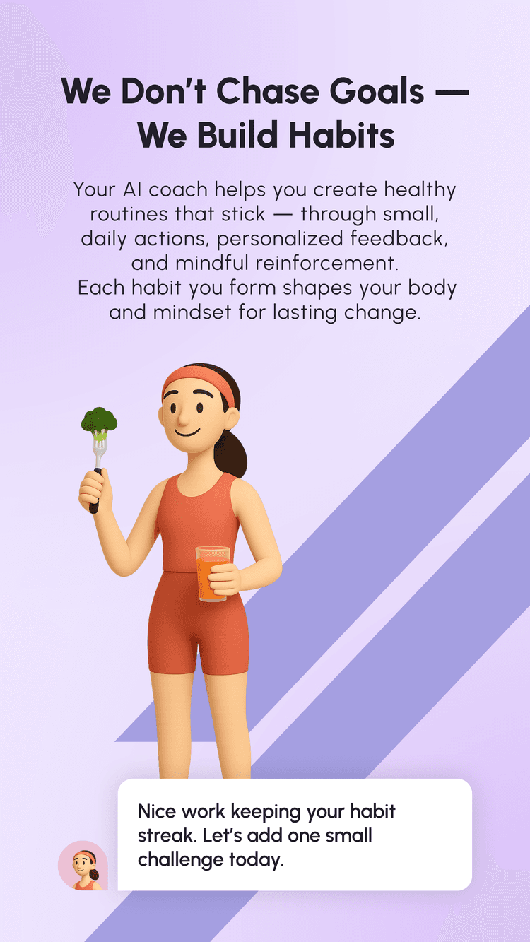 Build healthy habits